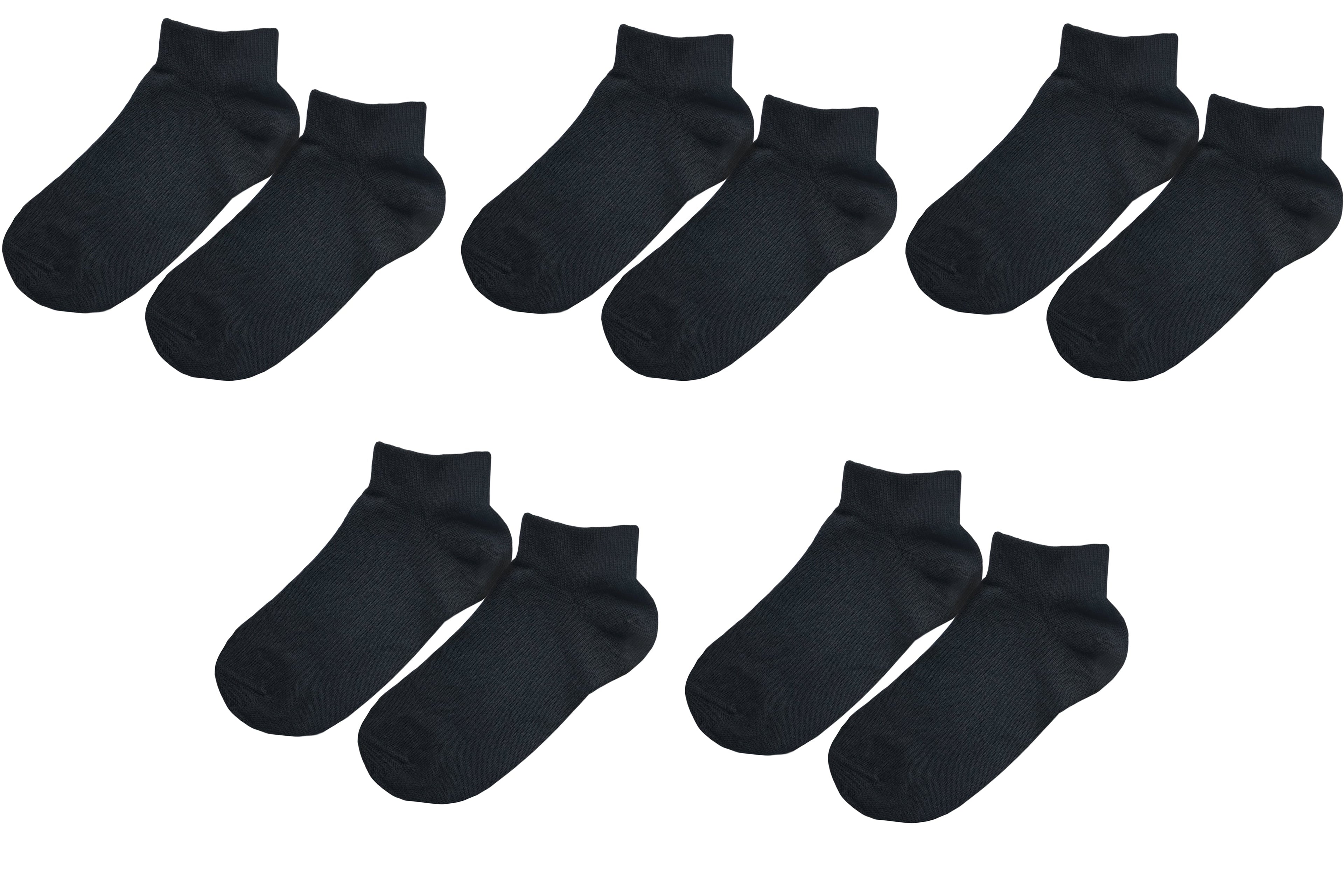 tittimitti® Kids Organic Cotton Ankle Socks 5-Pack – Breathable Lightweight Socks for Active Kids