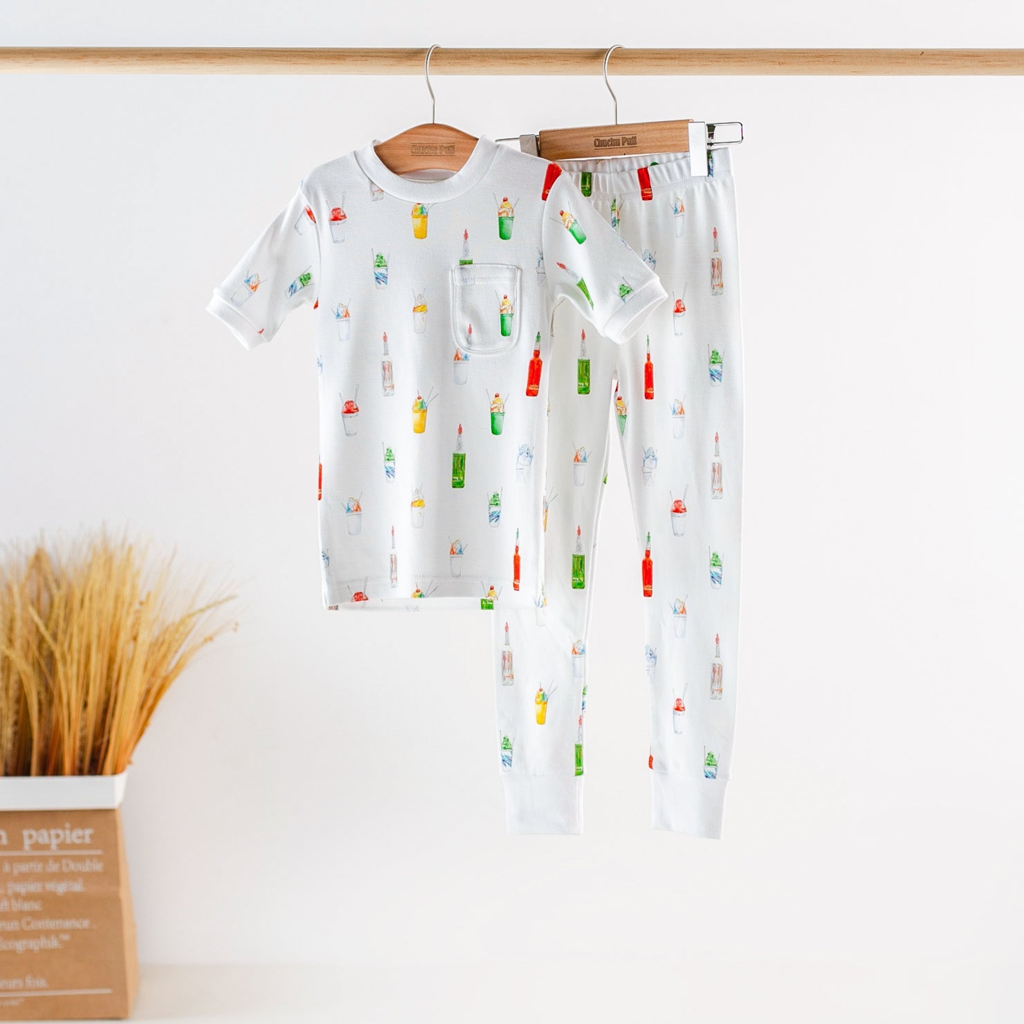 Sugar, Ice, & Everything Nice Organic Cotton Pajama Set