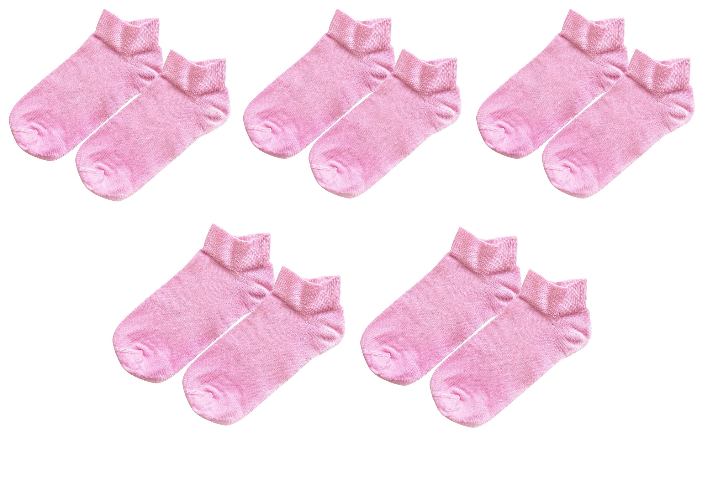 tittimitti® Kids Organic Cotton Ankle Socks 5-Pack – Breathable Lightweight Socks for Active Kids