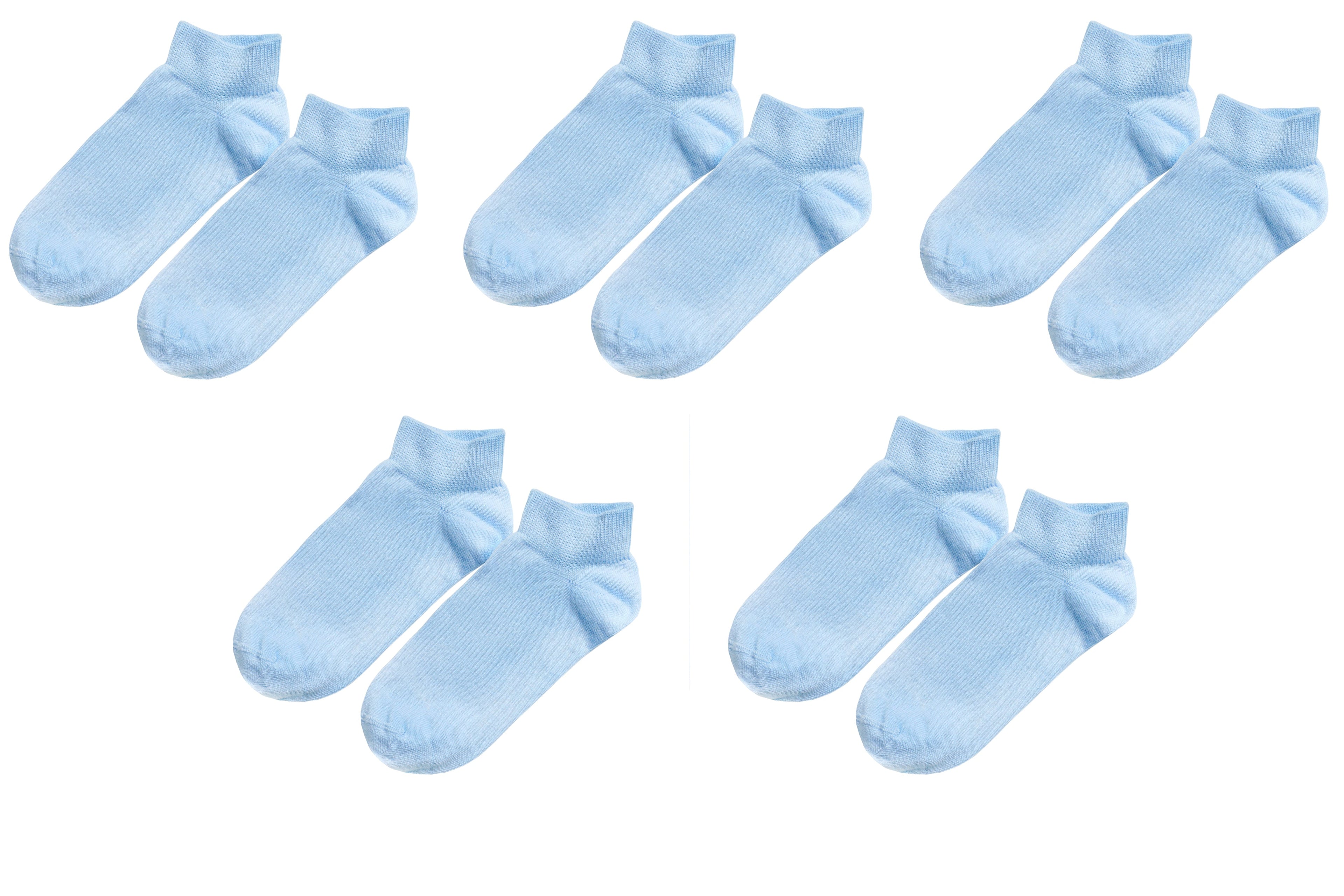 tittimitti® Kids Organic Cotton Ankle Socks 5-Pack – Breathable Lightweight Socks for Active Kids