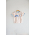 Here for the Hotdogs Organic Cotton Kids Baseball Tee