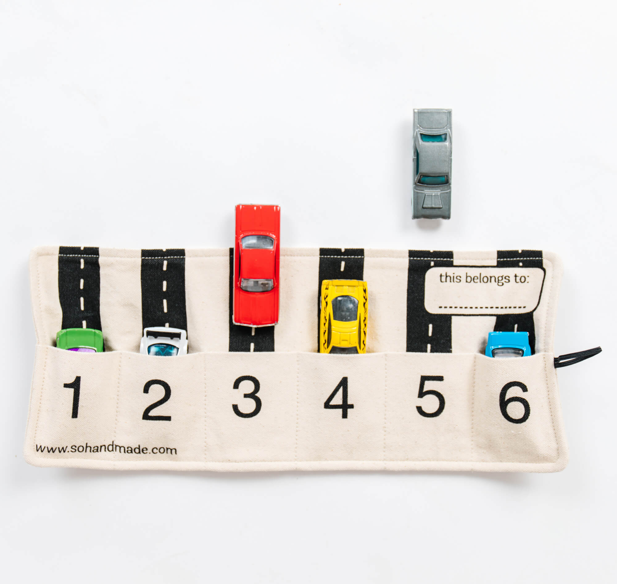 Toy Car Storage – Portable Car Organizer for Kids