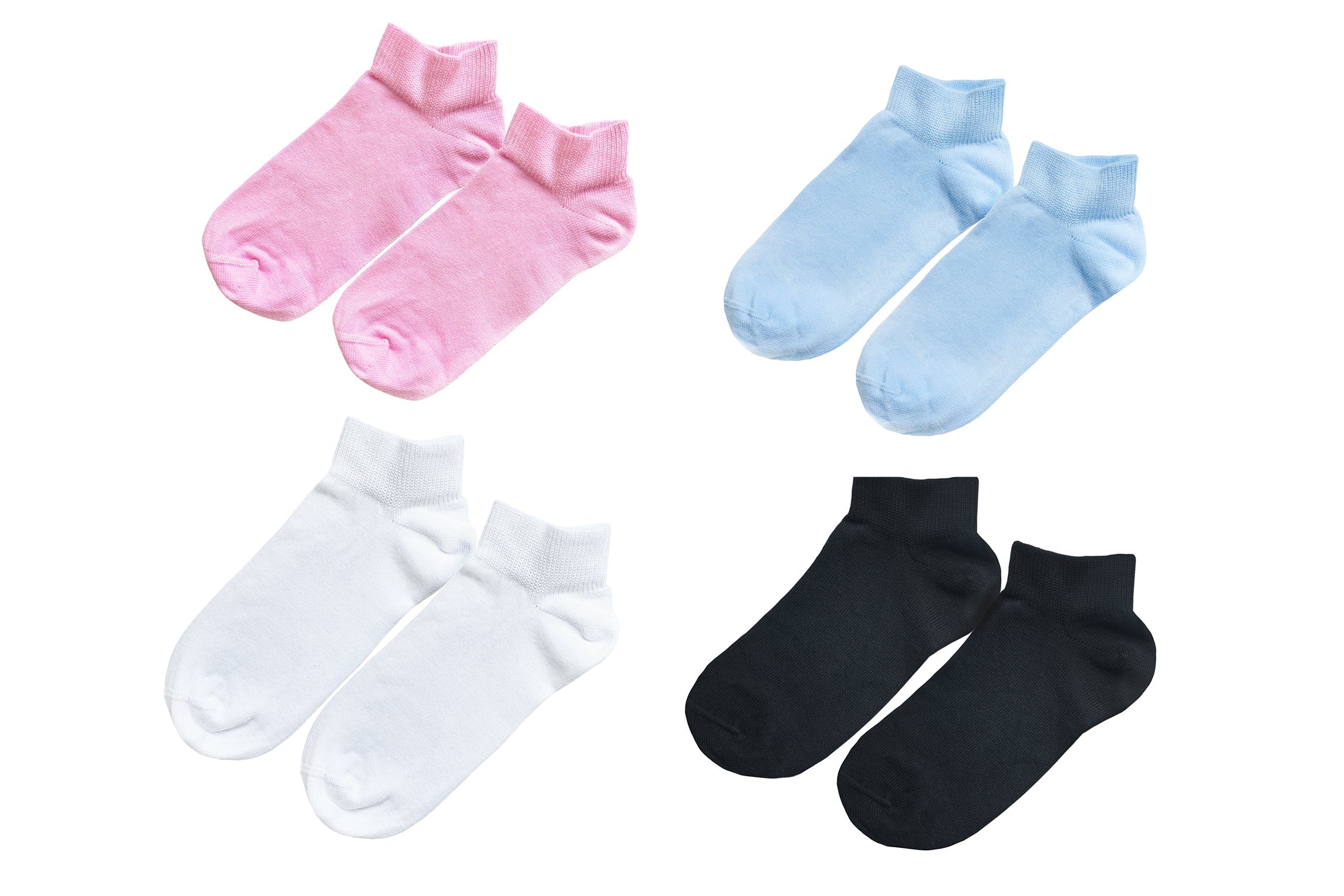 tittimitti® Kids Organic Cotton Ankle Socks 5-Pack – Breathable Lightweight Socks for Active Kids